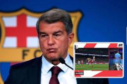 Joan Laporta se sumó a la polémica que generó el partido entre el Real Madrid y el Almería.
