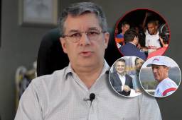 Rafael Villeda, presidente de Olimpia, habló previo al repechaje ante Real España.