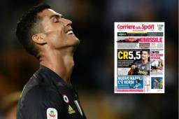 Cristiano Ronaldo ya es cuestionado en Italia por su falta de gol.