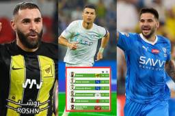 Un mexicano pelea con Cristiano Ronaldo: así marcha la tabla de máximos goleadores en la Liga de Arabia Saudí