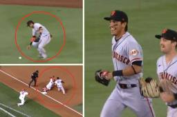 Mauricio Dubón se luce con jugada defensiva en triunfo ante los Nacionales; Gigantes, con el tercer mejor récord en la MLB