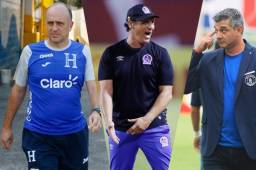 Fabián Coito, Pedro Troglio y Diego Vázquez en una polémica por confusión de periodista luego de las quejas por llamados de jugadores a la Selección Nacional.