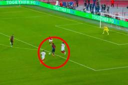 Lamine Yamal le pegó como un crack y marcó el empate 1-1 del Barcelona ante Mónaco.