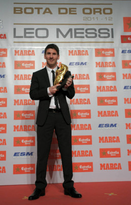 Lionel Messi recibió la Bota de Oro.