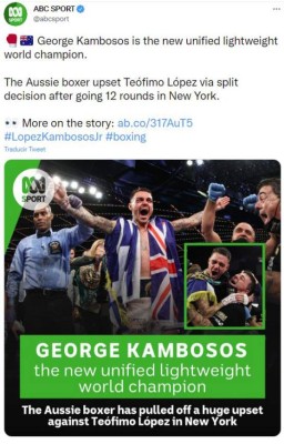 'La mayor decepción y sin clase': Así cataloga la prensa a Teófimo López tras perder ante Kambosos