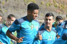 'Choco' Lozano realizó su primer entrenamiento de la temporada con el Tenerife. Foto Cortesía: Deporpress