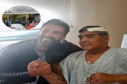 Diego Armando Maradona se encuentra internado en el Hospital Olivos en la ciudad de La Plata, sur de Buenos Aires en Argentina.