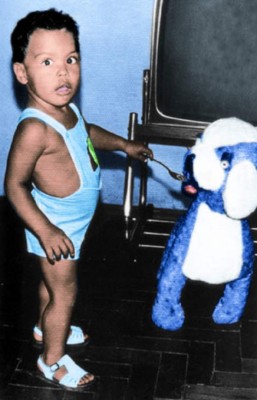 El cambio físico de Ronaldo Narazio desde que era un niño hasta la actualidad