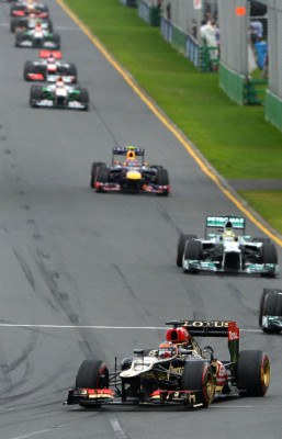 Kimi Raikkonen (Lotus) se convirtió en el primer líder del Mundial de Fórmula Uno