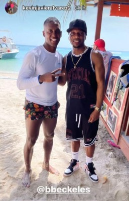 ¡Besos de delfines y buena compañía! Así recargan baterías los jugadores de la Selección de Honduras