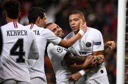El PSG está dando la sorpresa ante el Manchester United en Inglaterra.