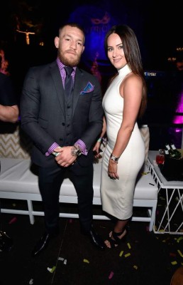 Las espectaculares mujeres de McGregor y Mayweather