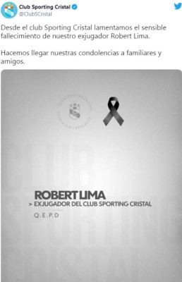Muerte de Robert Lima estremeció al mundo del fútbol en Sudamérica: 'Esperaba que fuera un error o una mentira'