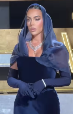 ¡Qué belleza! Georgina Rodríguez eclipsa en la alfombra roja de Arabia Saudita y el impactante precio de su collar de diamantes