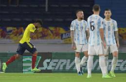 Colombia frena a la Argentina de Messi en la eliminatoria sudamericana.