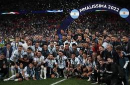 ¡Tremendo baile para ser campeón! Argentina se da un paseo en Wembley y golea a Italia por la Finalissima