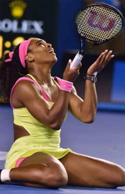 Serena Williams, reina de Australia.