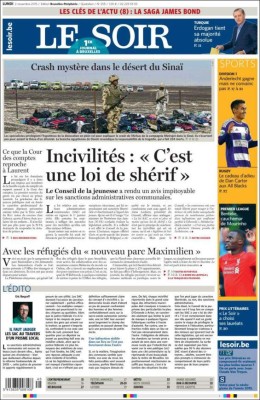 Las portadas deportivas de este lunes 02 de noviembre en el mundo