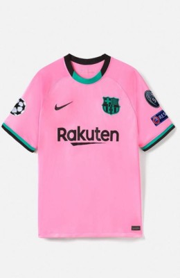 ¿Por qué la critican? Así es la nueva camiseta rosa del Barcelona para la temporada 2020/21&nbsp;&nbsp;