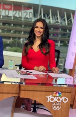 Ana Jurka, la presentadora hondureña que deslumbra en los Juegos Olímpicos de Tokio 2021