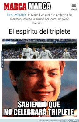 Despiadadas burlas por eliminación del Real Madrid en Copa del Rey