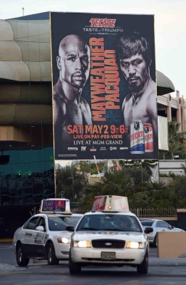 La mejores imágenes previo a la pelea del siglo