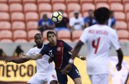 Costa Rica y Canadá empatan a uno en Houston durante la segunda fecha del grupo A en la Copa Oro 2017.