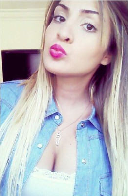 La guapísima Kristina Andrade, la motivación del futbolista de Real España, Luciano Ursino