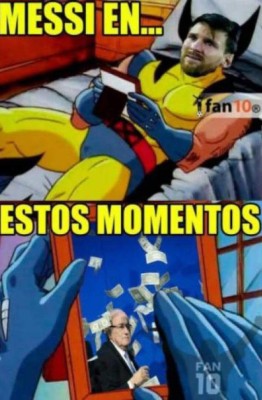 Memes: Destrozan a Messi tras quedar fuera del 'Mejor Jugador del Año' por la UEFA