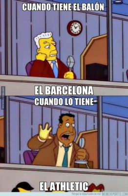 Memes: Destrozan a Messi y al Barcelona por su empate ante el Athletic