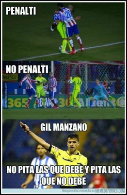 Los memes que dejó el Atlético de Madrid-Barcelona en el Calderón