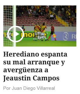 Herediano comió jamón catracho; dando pena: así reacciona la prensa por la caída de Real España en Costa Rica