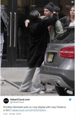 El hijo de Beckham cambia a la 'chica Playboy' por la reina de twerking