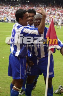 ¡Que se repita! Las fotos que no habías visto del triunfo de Honduras ante EUA en 2001