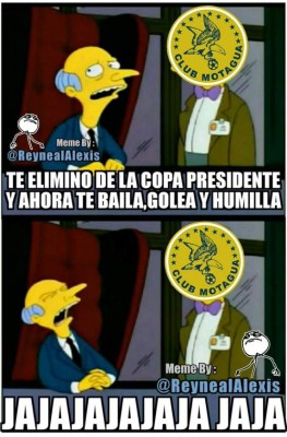 ¡Tremendo bullying! Motagua, arrasa con memes tras ser humillado por Juticalpa