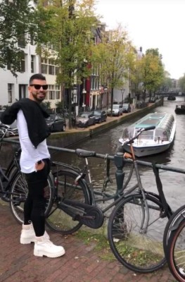 FOTOS: Así fue el fuerte accidente que sufrió Kun Agüero en Holanda