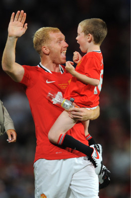 La despedida de Paul Scholes.