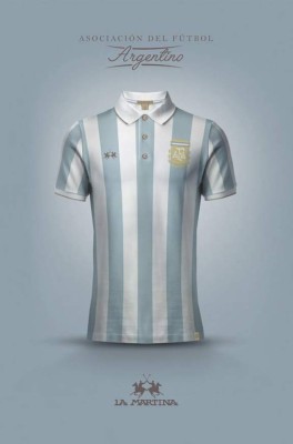 FOTOS: Así serían las camisas de las grandes selecciones hechas por grandes diseñadores