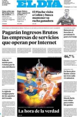 PORTADAS: El clásico Boca-River se robó los titulares del mundo