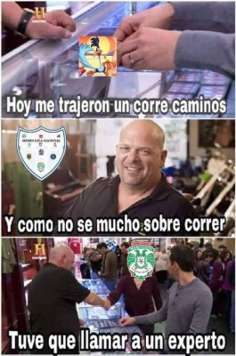 Real España elimina al Marathón y lo acribillan con divertidos memes