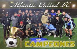 Atlatic United se llevó con justicia el título, pero tuvieron que dejar el alma en la final.