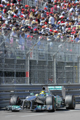 Nico Rosberg se lleva el Gran Premio de Mónaco.