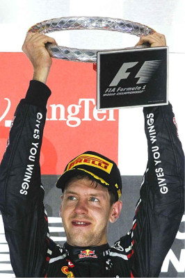 Vettel gana el Gran Premio de Fórmula Uno en Singapur