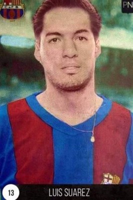 Sacan a las estrellas de la Liga de España en retro