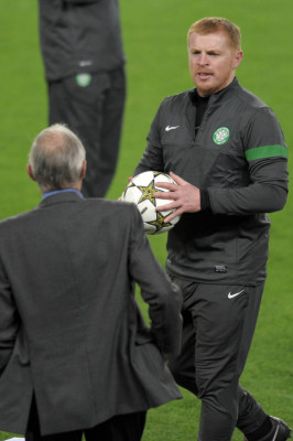 Imágenes del entrenamiento del Barca y Celtic