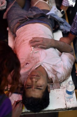 Las 15 fotos que reflejan la tragedia que dejó el fuerte terremoto en México