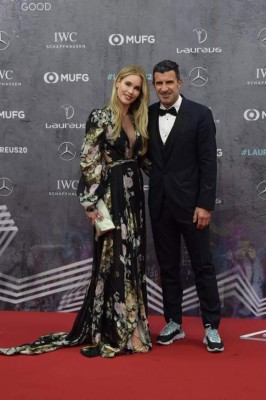 La mujer de Figo y las bellas deportistas que deslumbraron en la gala de los Premios Laureus