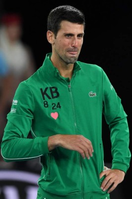 Djokovic se derrumba en plena transmisión en vivo por la muerte de Kobe Bryant