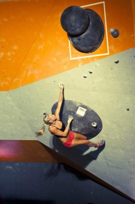 ¡Ella es la escaladora más bonita y sensual del momento!