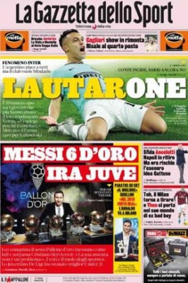 La prensa mundial se rinde ante Messi tras ganar su sexto Balón de Oro